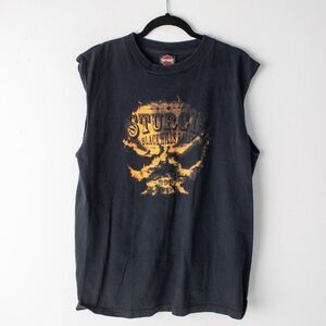 Vintage 2004 Harley Davidson Sturgis T-shirt Size‎ L Black Hills Rally Harley D